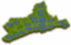 Southern Ontario service area map